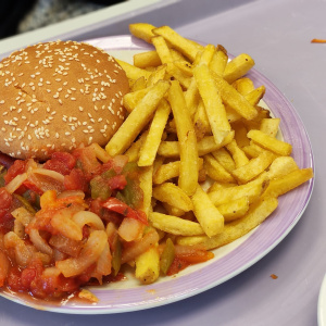 Burger de pois chiche - délicieux