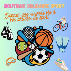collecte solidaire d'articles de sport - 1