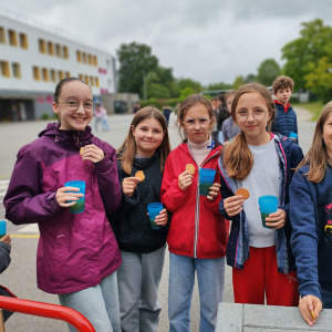 Nina Zoé Aliette Elwenn et Gabin
