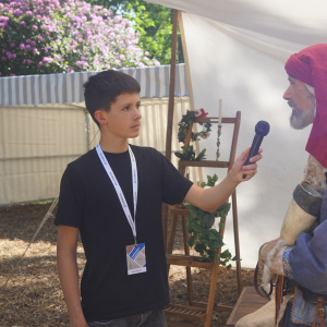 Noah en pleine interview