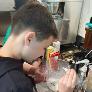 En pleine préparation