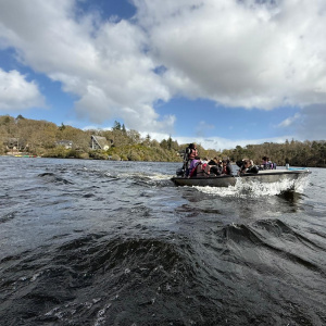 Navigation sur le lac