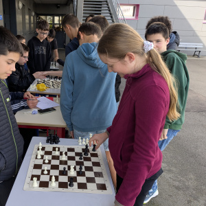 Inscription au club échecs
