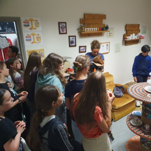 Visite de la boutique solidaire