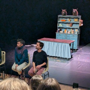 Echanges entre les artistes et les élèves