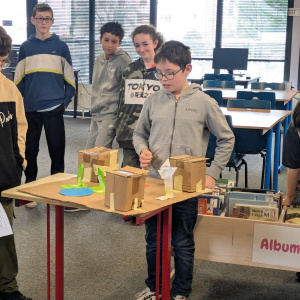 Dany présentant sa ville idéale