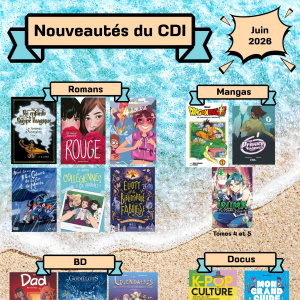 Les nouveautés du CDI - Juin 2026