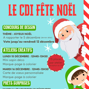 Le CDI fête Noël 2025
