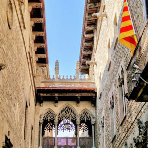 Dans les rues de Barcelone