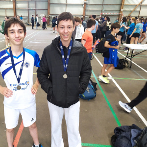 Nathanaël et Evan médaillés