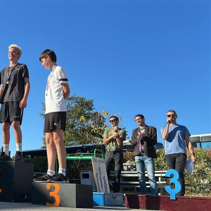 Podium des 4e garçon