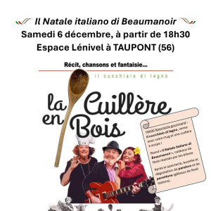 Affiche Natale italiano di Beaumanoir 6 12 2025