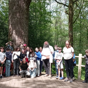 Les 6B et le professeur Tortillon