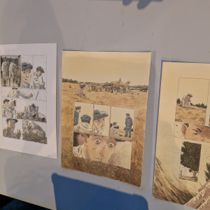 Planches originales de Renan Coquin