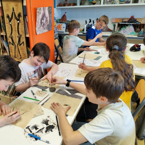Ambiance créative et joyeuse