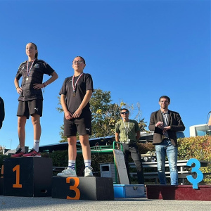 Podium des 3e filles