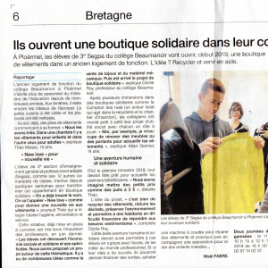 20181117 Article Ouest France