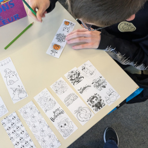 Marque page en cours de réalisation