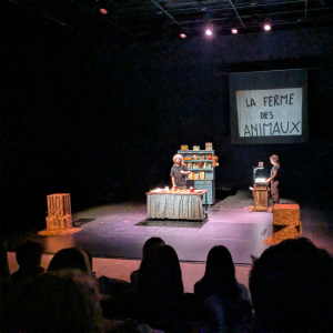 La ferme des animaux par la cie La Fleur du Boucan