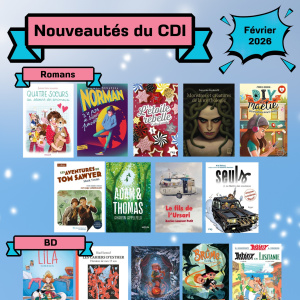 Les nouveautés du CDI - février 2026