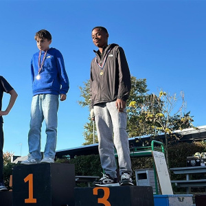 Podium des 3e garçon