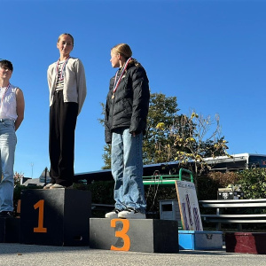 Podium des 4e filles