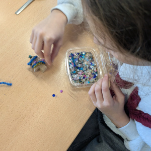 Petit sapin en bois à customiser