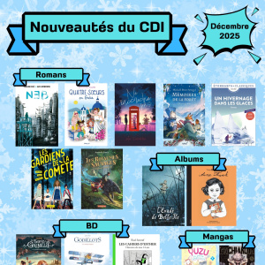 Nouveautés du CDI - Décembre 2025
