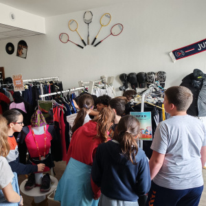 Les 6D visitent la boutique solidaire 3