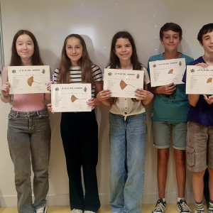 Diplomés pour le plus bel herbier(1)