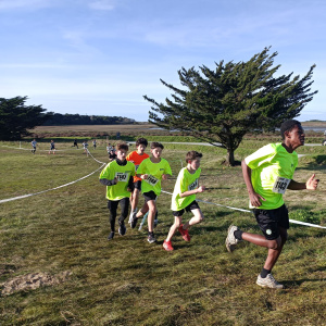 Les minimes garçons 1re année - nés en 2012 - en action et en route pour le titre départemental par équipe