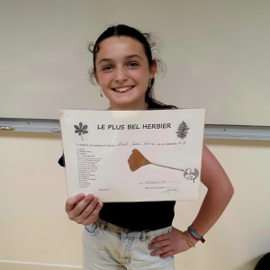 Diplome du plus bel herbier 3